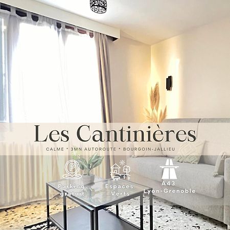 Les Cantinieres - Bourgoin Jallieu - Jardin Prive Ruy-Montceau Exteriör bild